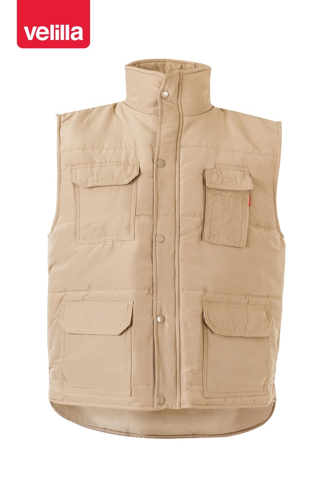 Kamizelka z wieloma kieszeniami 108 - SAND BEIGE 46