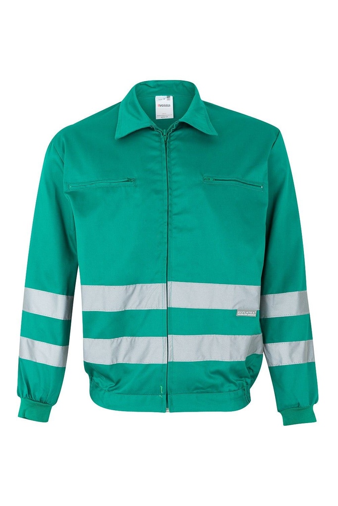 Kurtka z odblaskami 154 - GREEN 02
