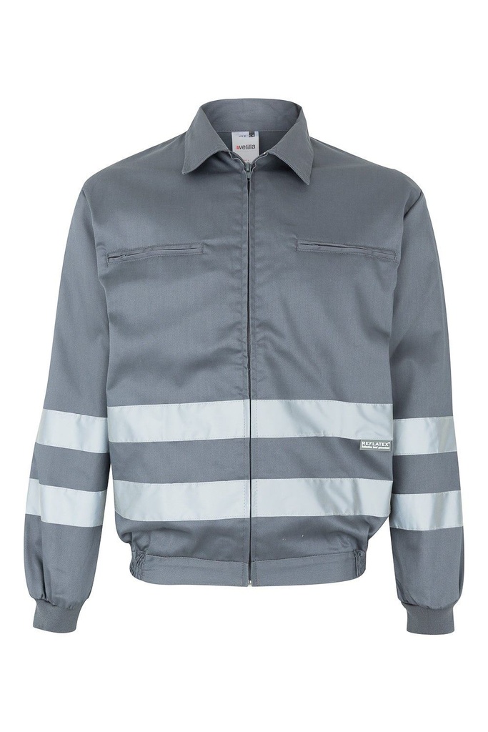 Kurtka z odblaskami 154 - GREY 08