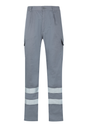 Spodnie z wieloma kieszeniami z odblaskami 159 - GREY 08