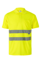 Koszulka polo z krótkim rękawem z odblaskami 172 - HI-VIS YELLOW 20