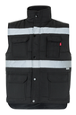 Kamizelka z wieloma kieszeniami z odblaskami 205904 - BLACK 00