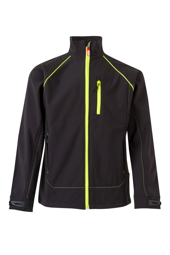 Kurtka softshell 206001 - BLACK/HI-VIS YELLOW 00/20
