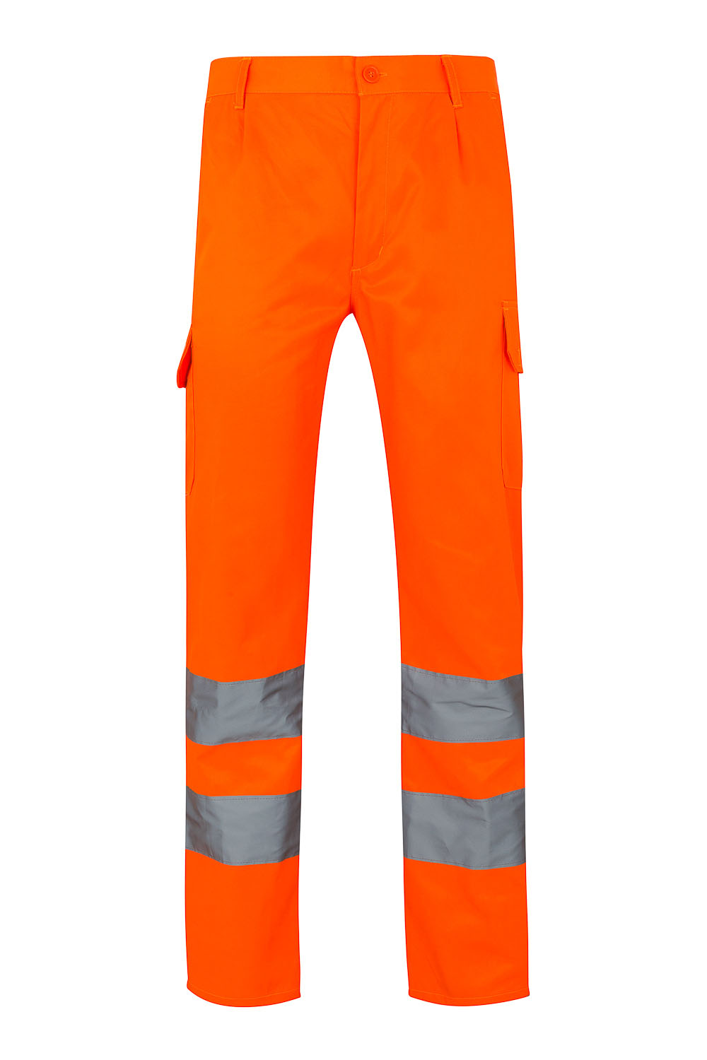 Spodnie z wieloma kieszeniami z odblaskami 303006 - HI-VIS ORANGE 19