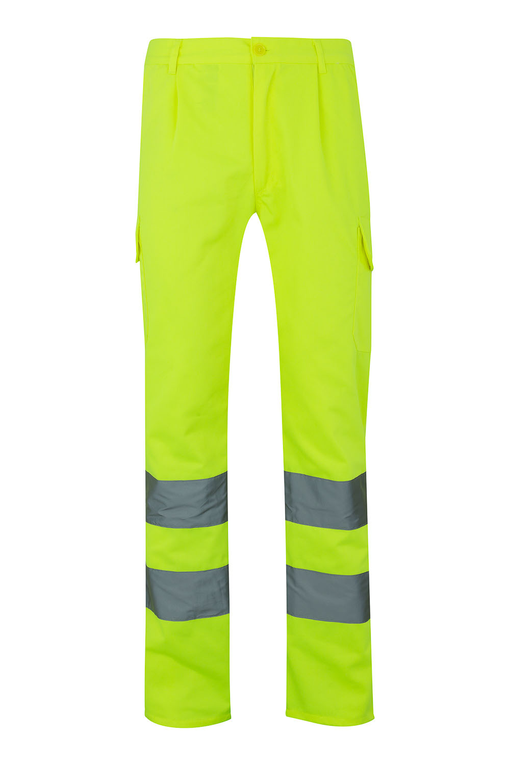 Spodnie z wieloma kieszeniami z odblaskami 303006 - HI-VIS YELLOW 20