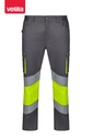 Spodnie dwukolorowe stretch z odblaskami 303008S - GREY/HI-VIS YELLOW 08/20