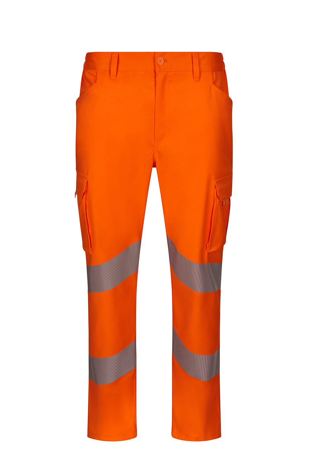 Spodnie stretch z odblaskami 303009S - HI-VIS ORANGE 19
