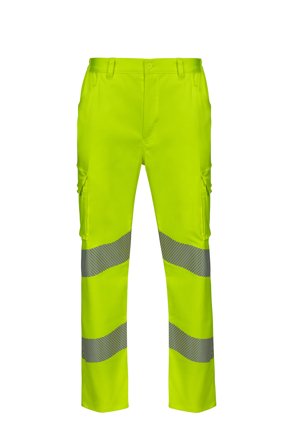 Spodnie stretch z odblaskami 303009S - HI-VIS YELLOW 20