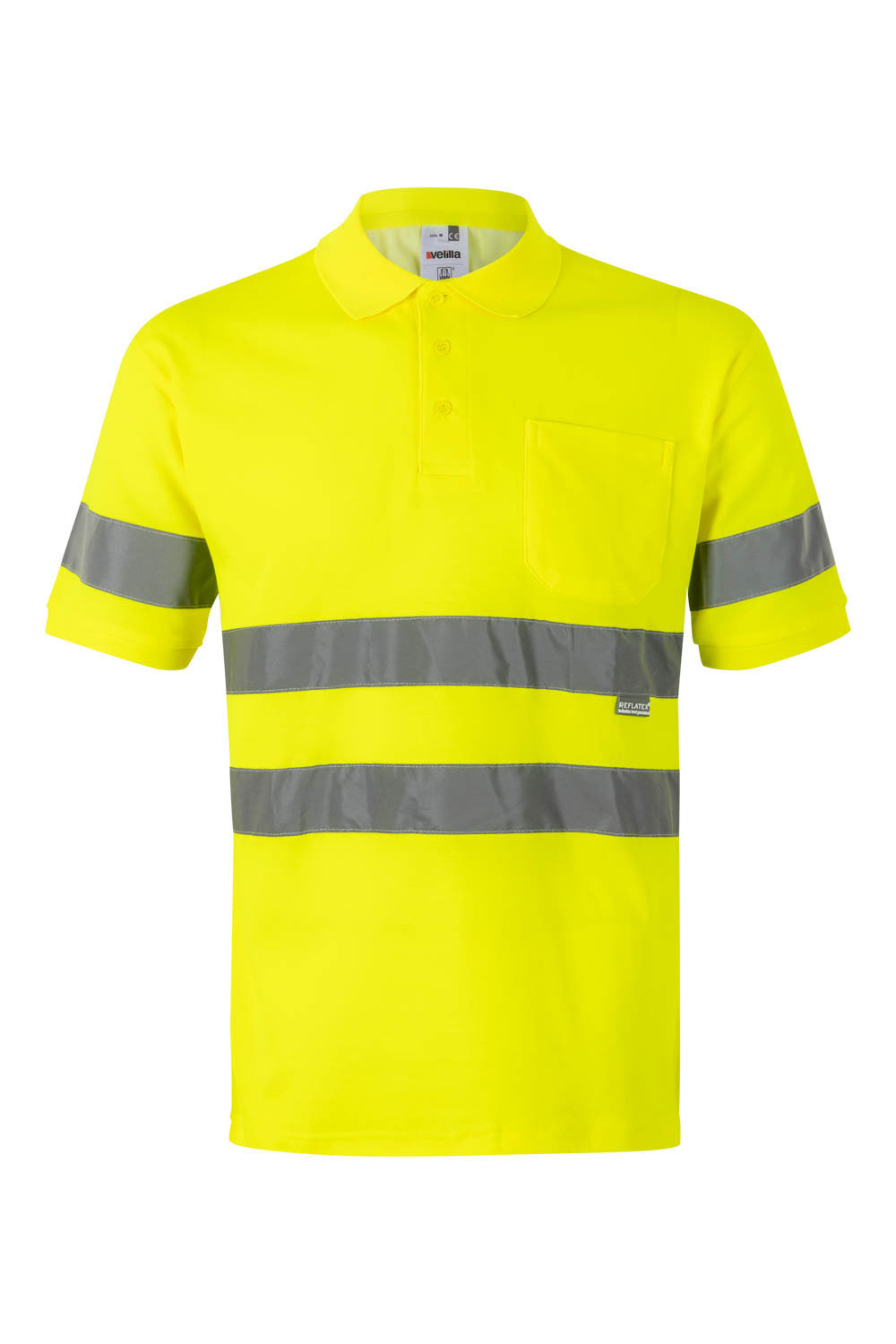 Koszulka polo z krótkim rękawem z odblaskami 305512 - HI-VIS YELLOW 20