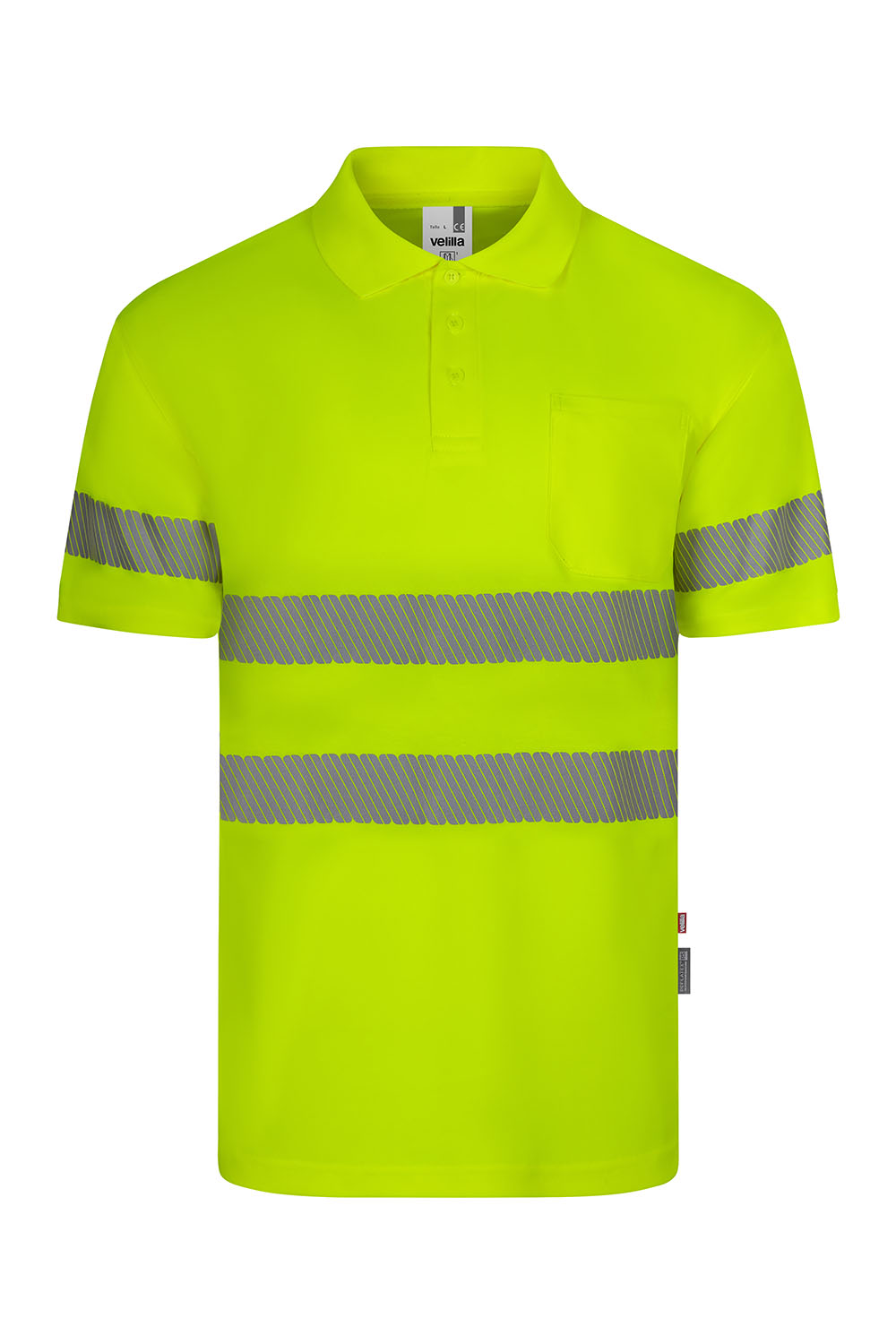 Koszulka polo z krótkim rękawem z odblaskami 305532 - HI-VIS YELLOW 20