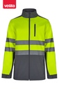 Kurtka softshell dwukolorowa z odblaskami 306006 - GREY/HI-VIS YELLOW 08/20
