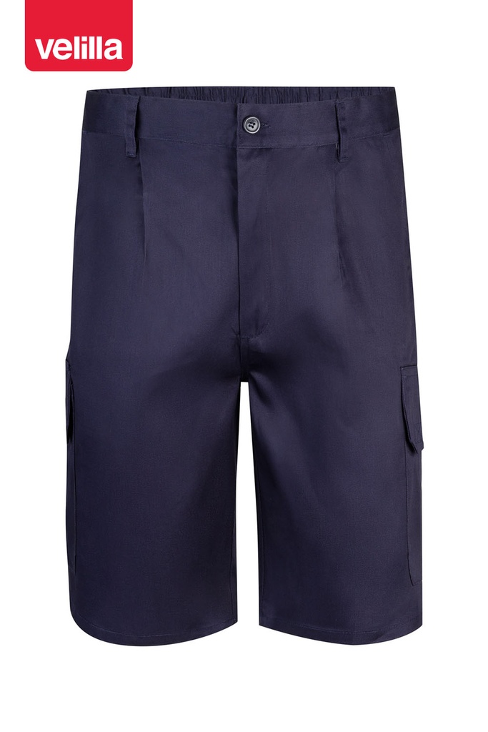 Spodenki z wieloma kieszeniami 344 - MARINE BLUE 01