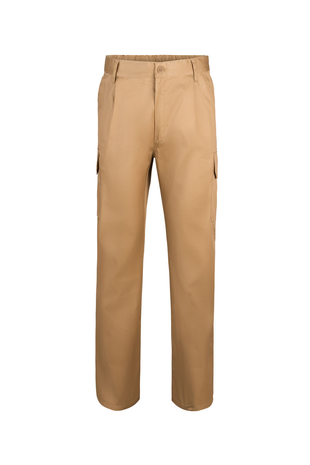 Spodnie z wieloma kieszeniami 345 - BEIGE 06