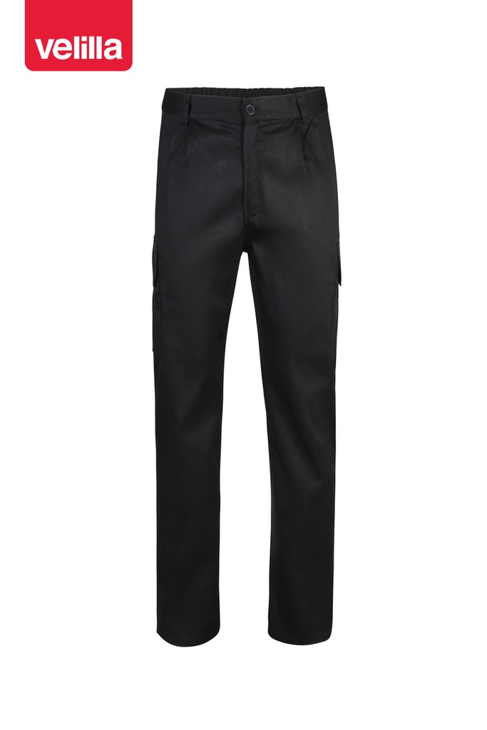 Spodnie z wieloma kieszeniami 345 - BLACK 00