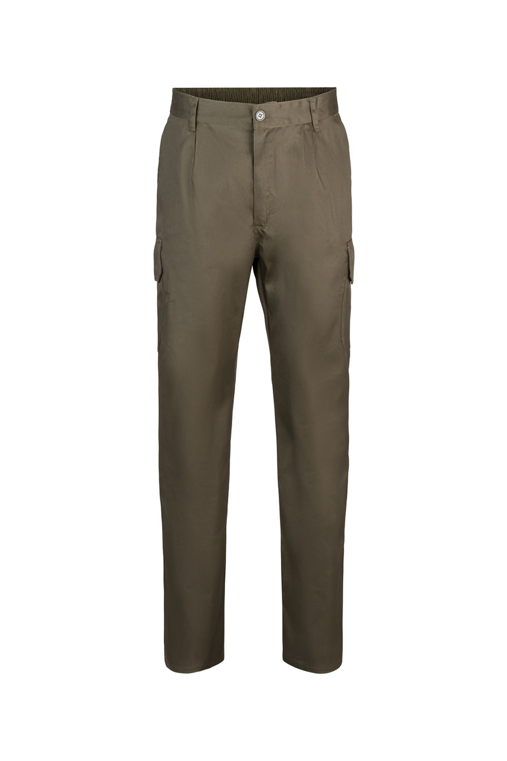 Spodnie z wieloma kieszeniami 345 - KHAKI GREEN 03
