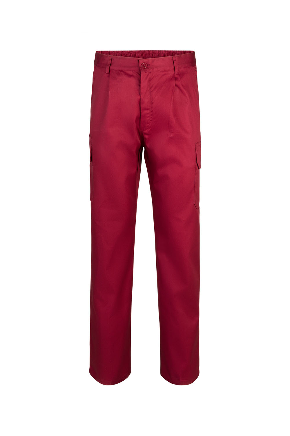 Spodnie z wieloma kieszeniami 345 - MAROON 18