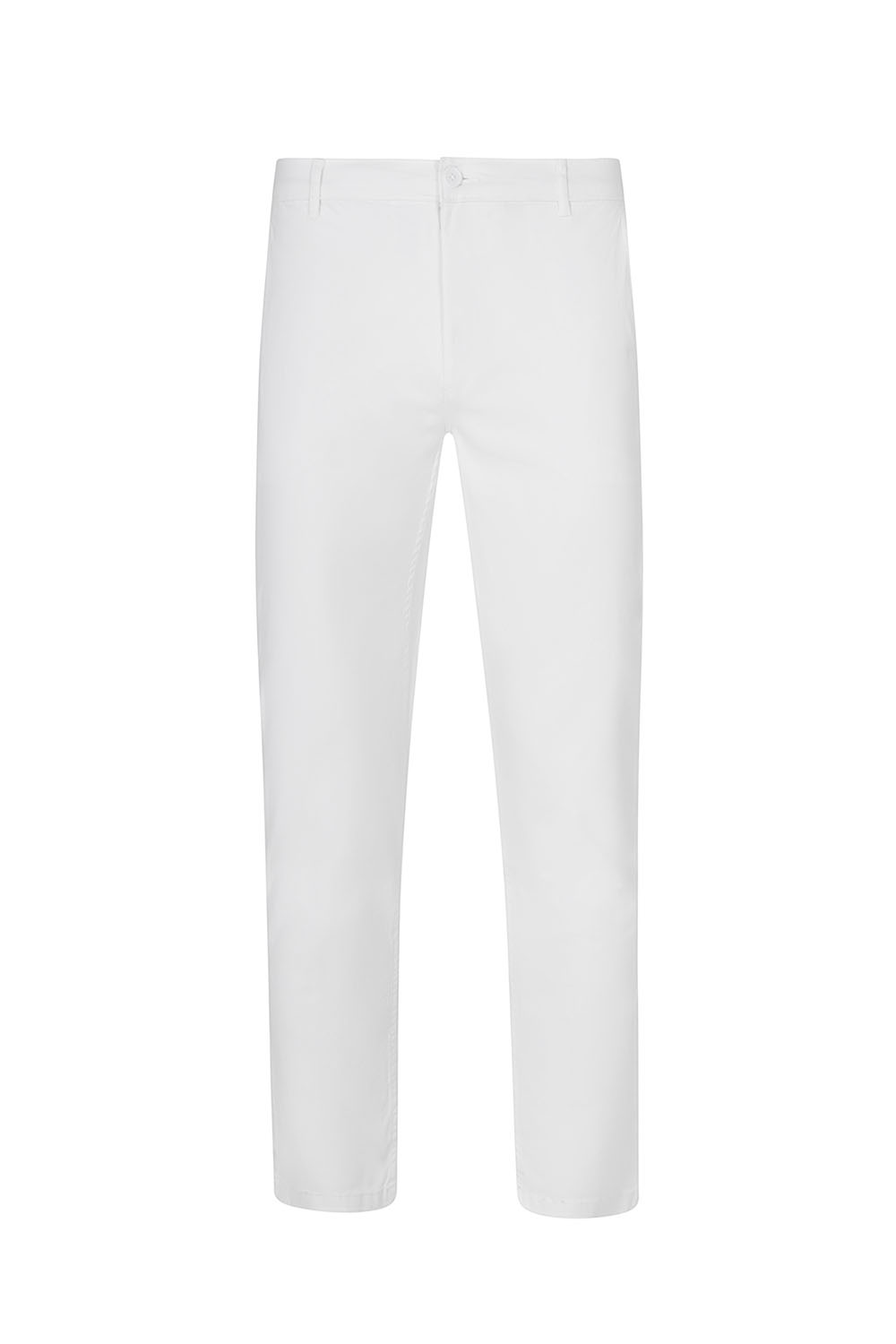 Spodnie stretch unisex 403010S - WHITE 07