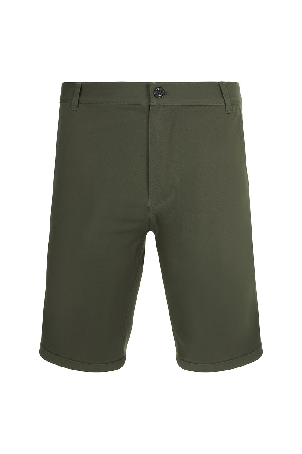 Spodenki stretch unisex 403011S - OLIVE GREEN 36