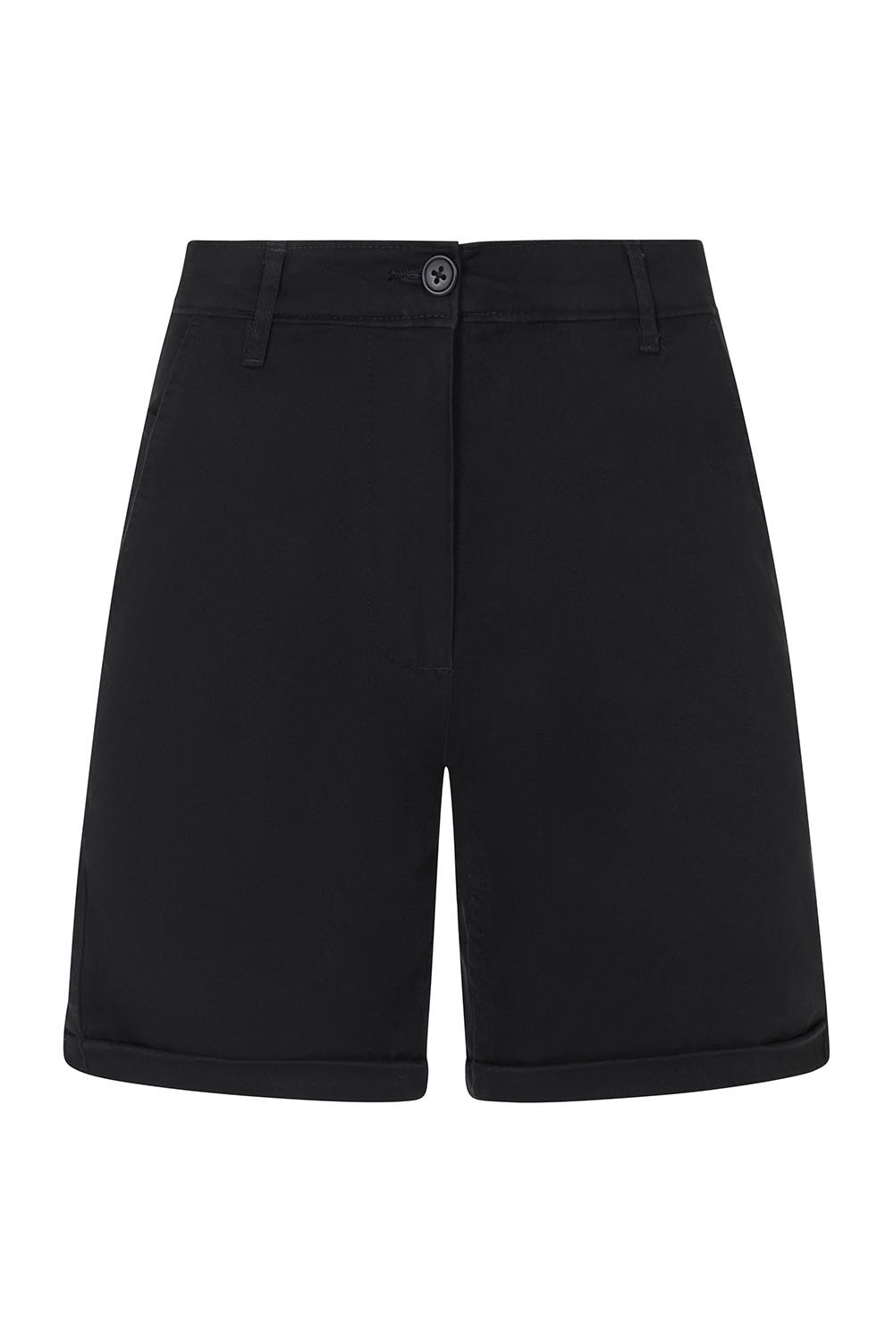 Spodenki stretch damskie 403013S - BLACK 00