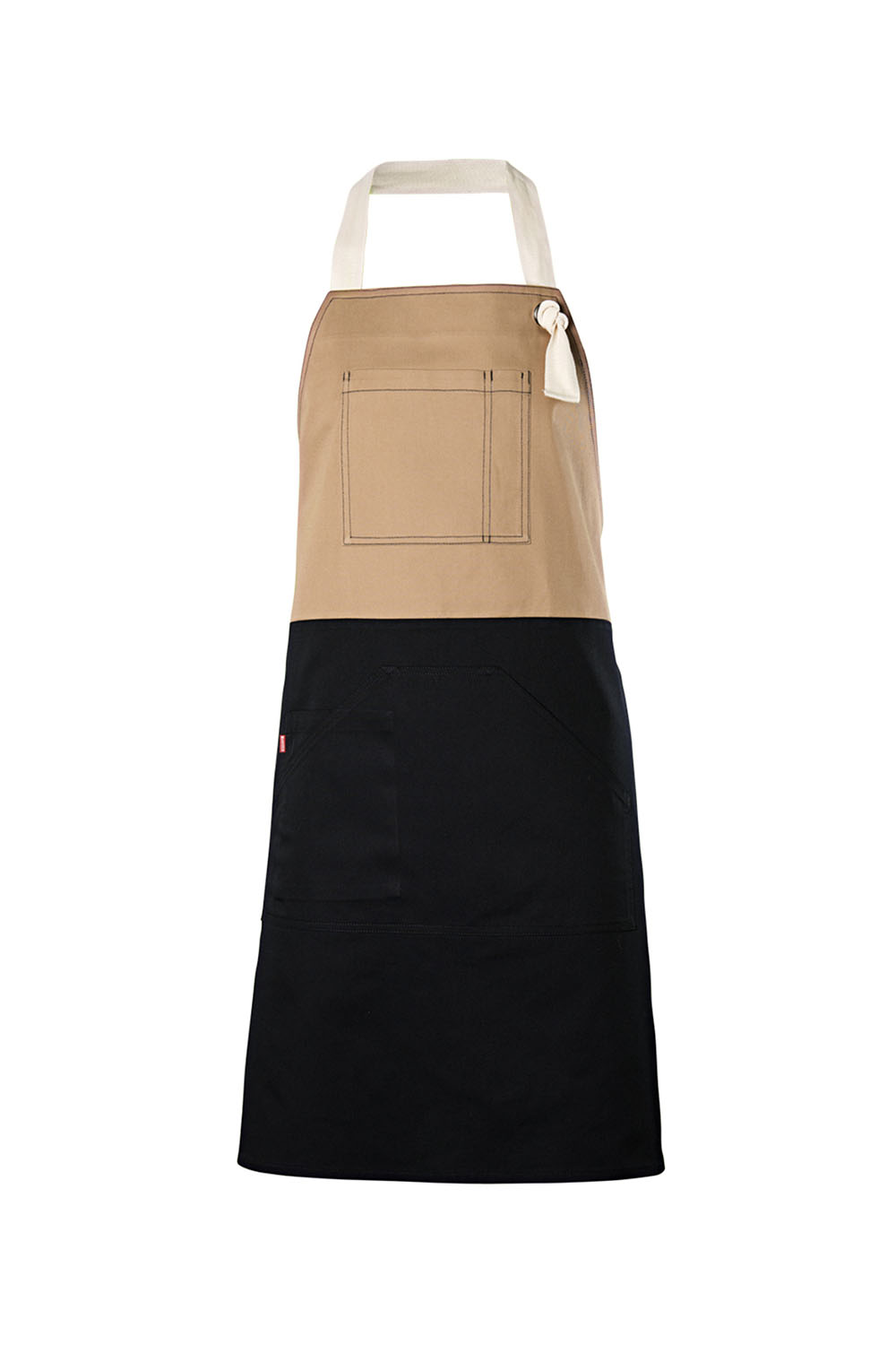 Fartuch dwukolorowe 404210B - BEIGE 06