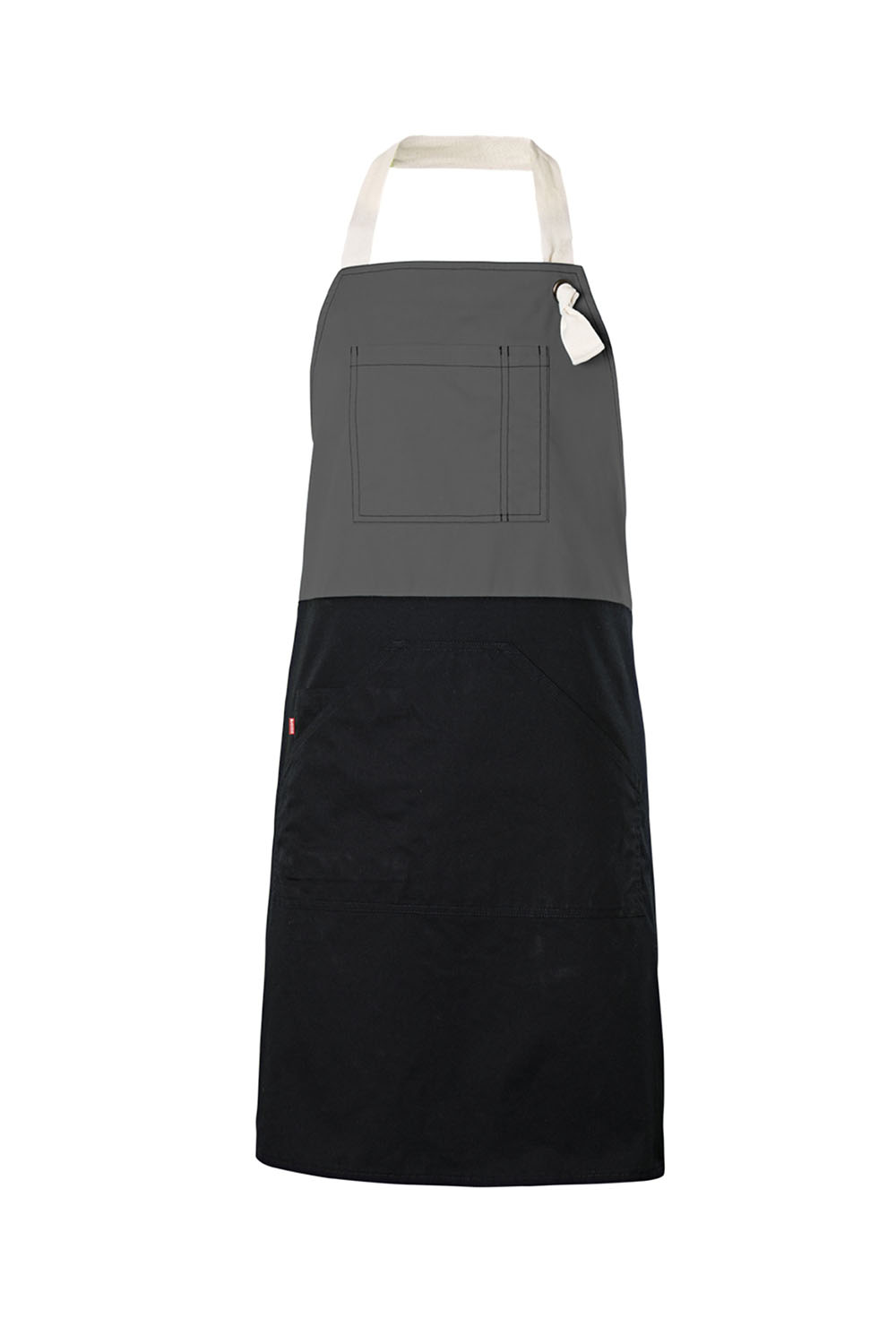 Fartuch dwukolorowe 404210B - GREY 08