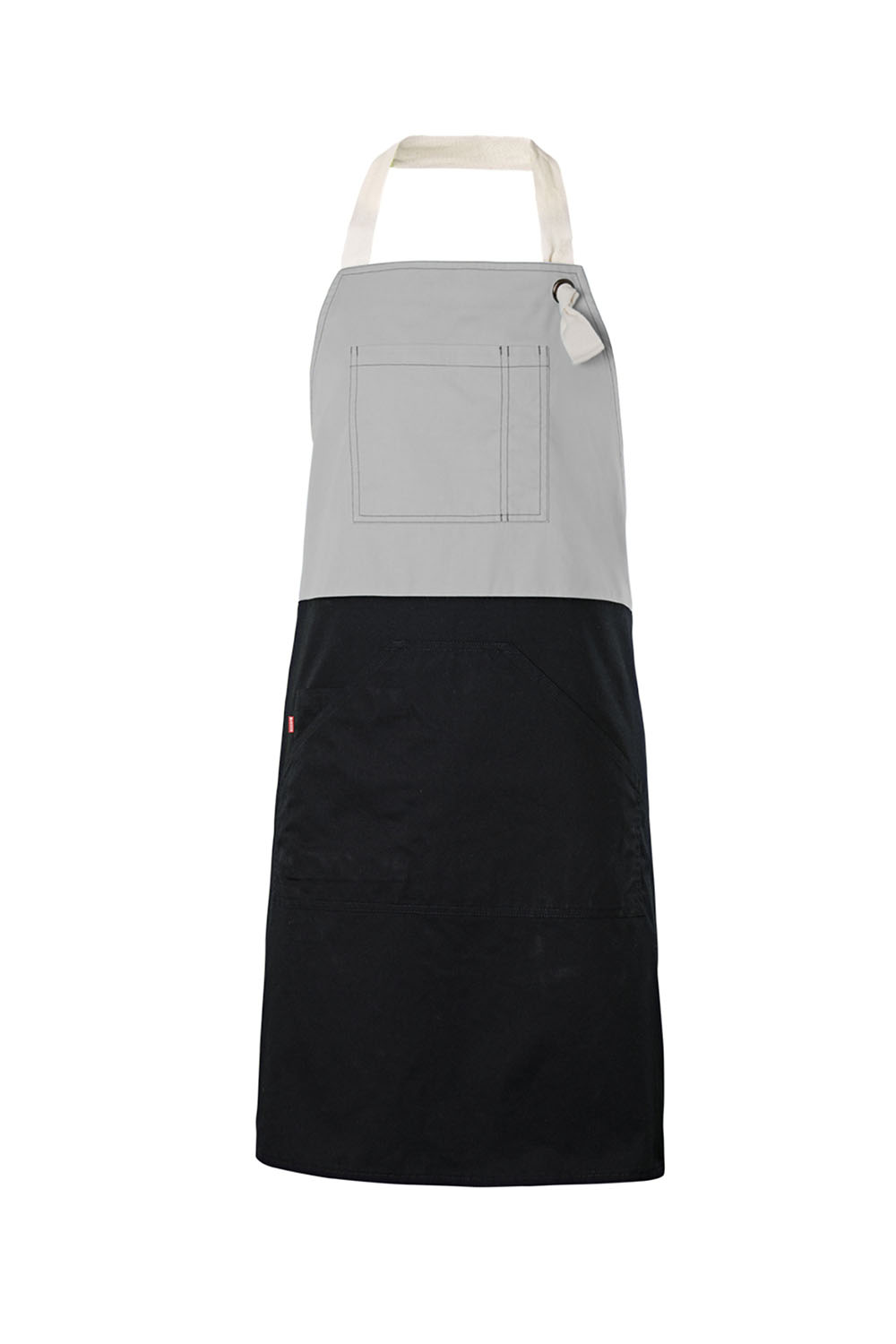 Fartuch dwukolorowe 404210B - ICE GREY 58