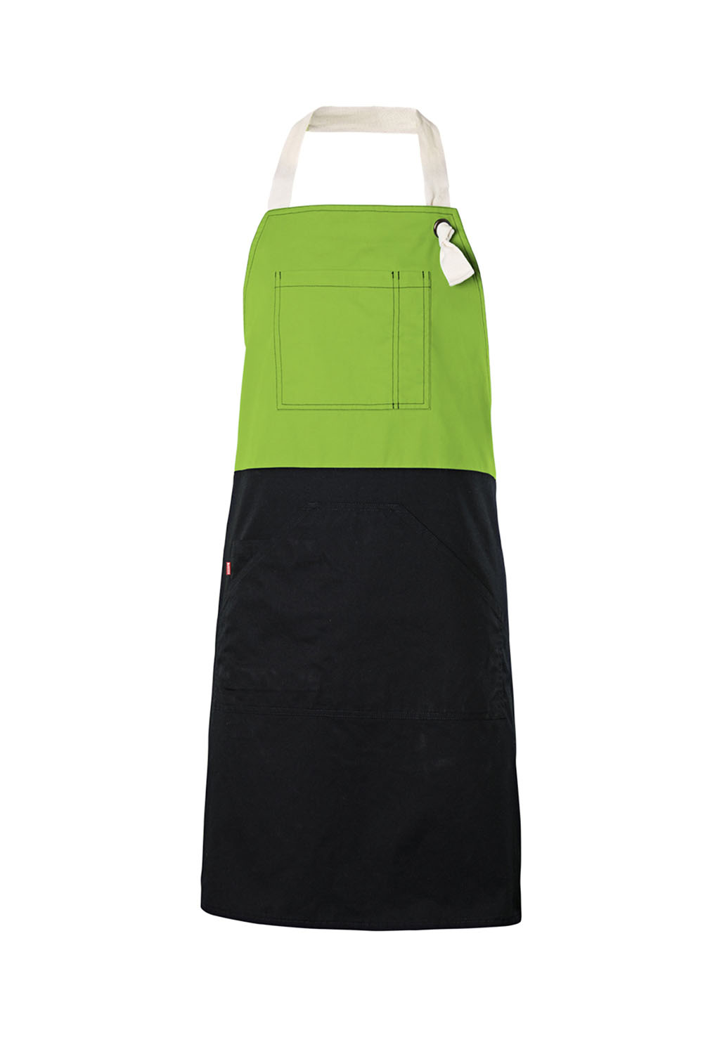 Fartuch dwukolorowe 404210B - LIME GREEN 25