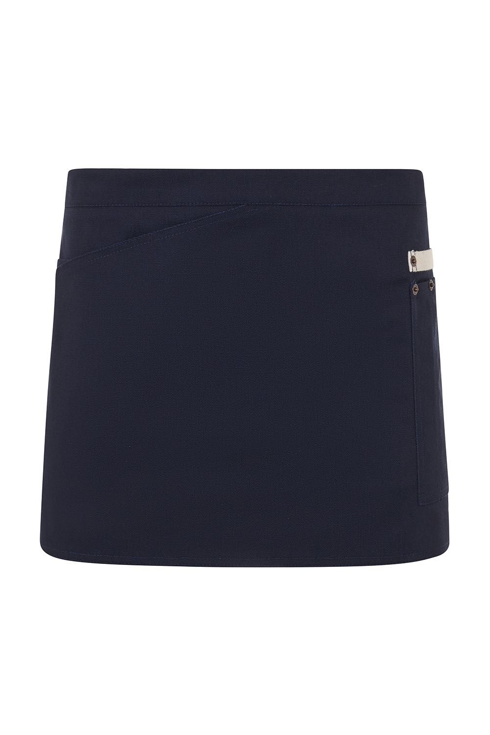 Fartuch dwukolorowe 404221B - NAVY BLUE/IVORY 61/41
