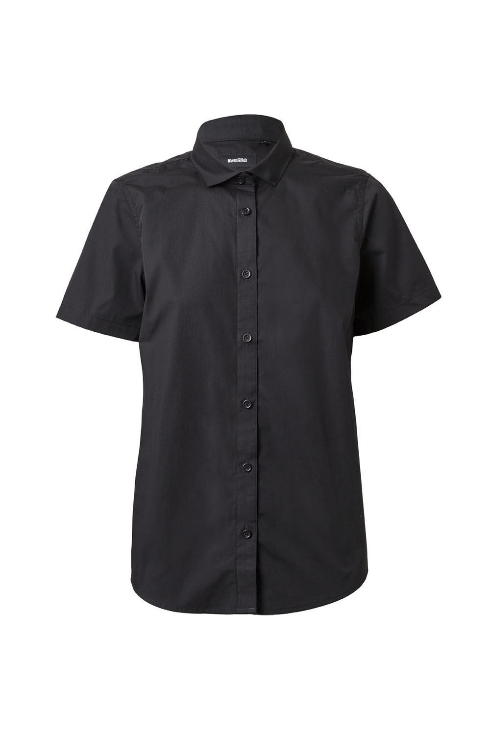 Koszula z krótkim rękawem damska 405010 - BLACK 00