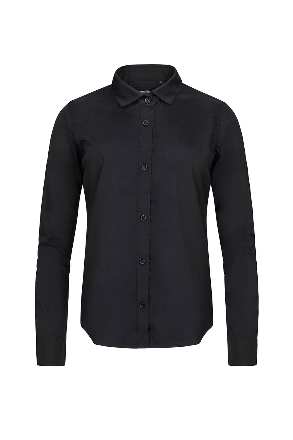 Koszula z długim rękawem damska 405011 - BLACK 00