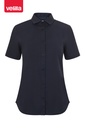 Koszula stretch z krótkim rękawem damska 405018S - NAVY BLUE 61