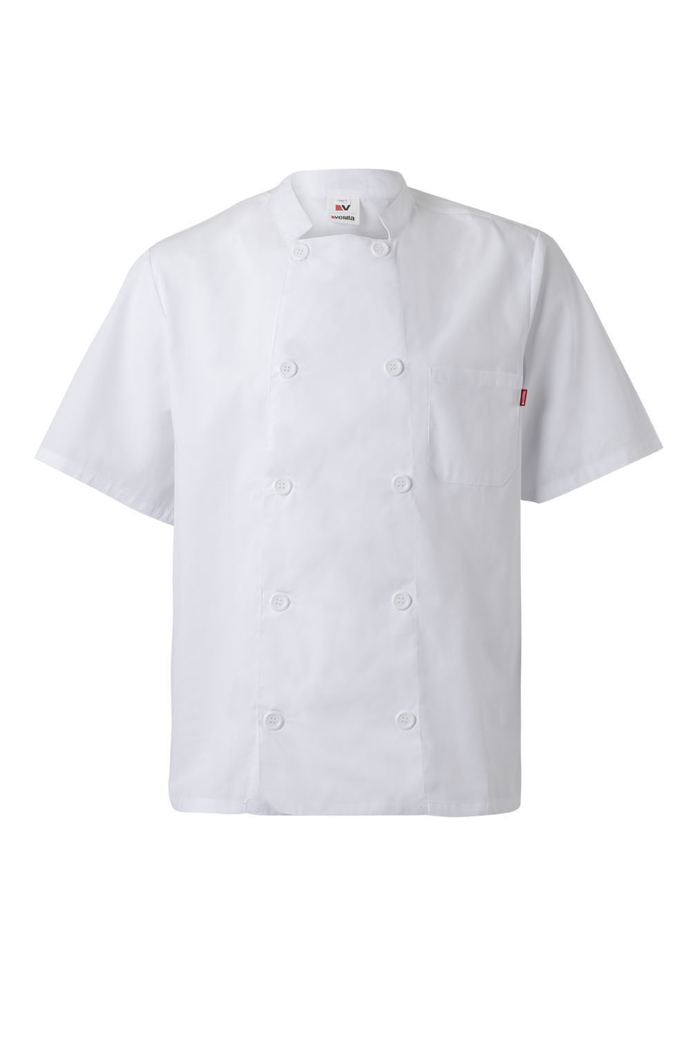 Kitel kucharski z krótkim rękawem 405201 - WHITE 07
