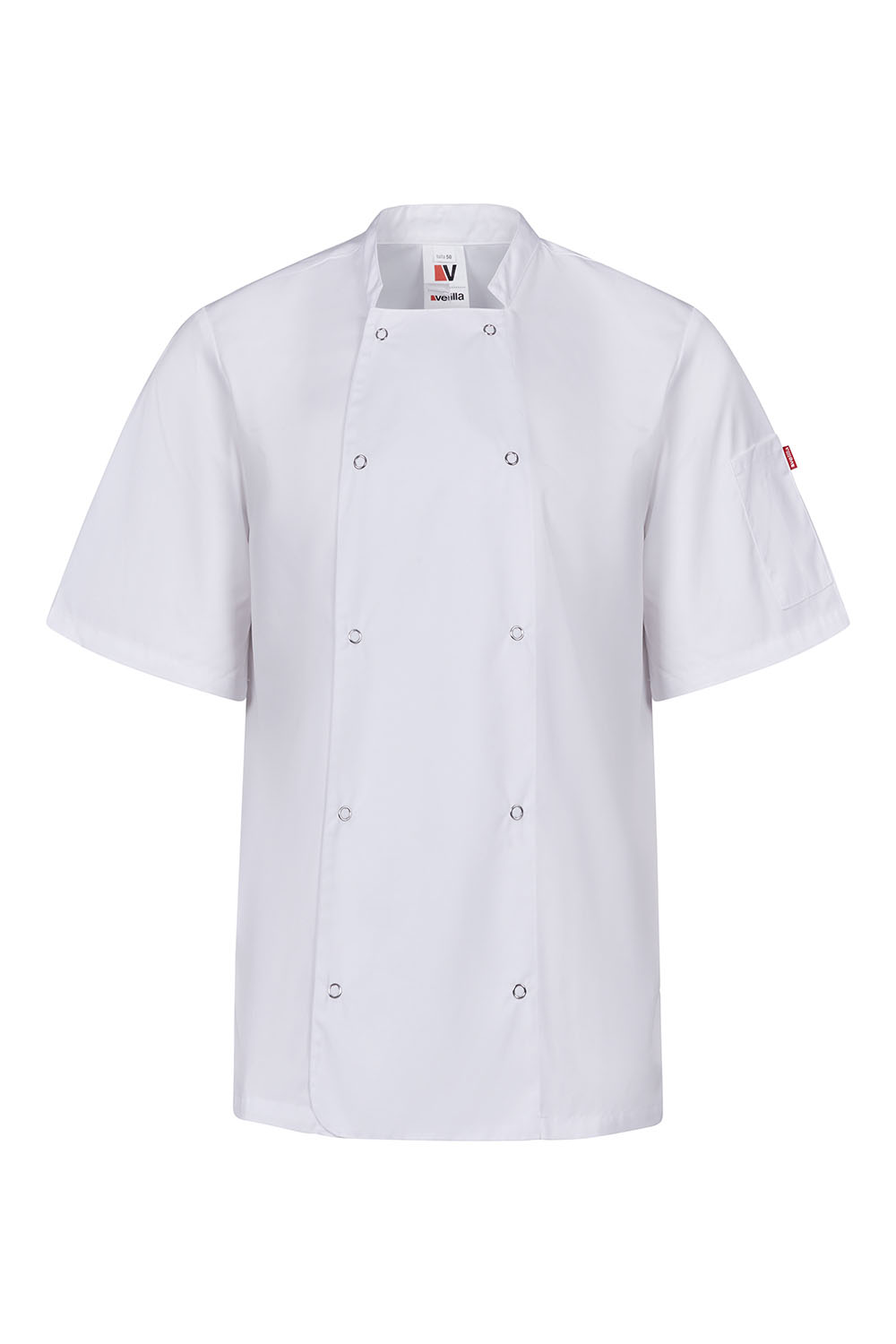 Kitel kucharski z krótkim rękawem 405205 - WHITE 07