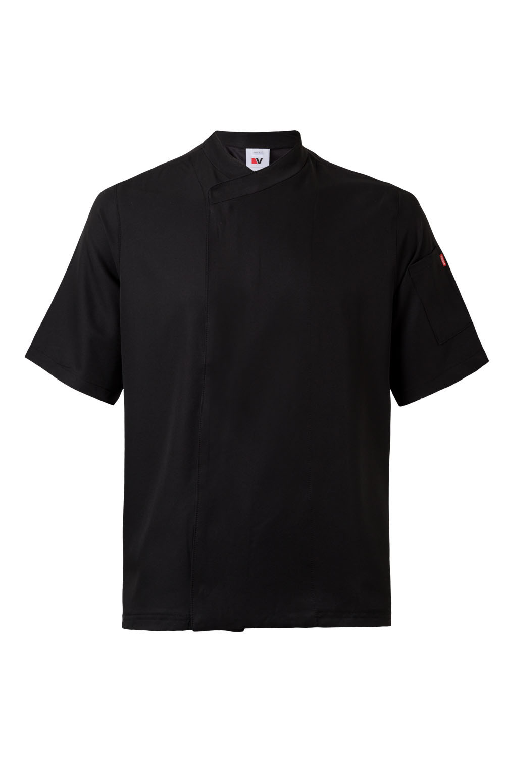 Kitel kucharski z krótkim rękawem 405209 - BLACK 00