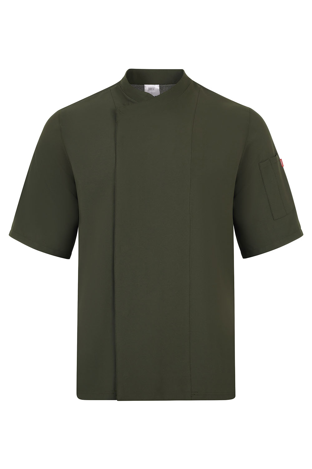 Kitel kucharski z krótkim rękawem 405209 - OLIVE GREEN 36