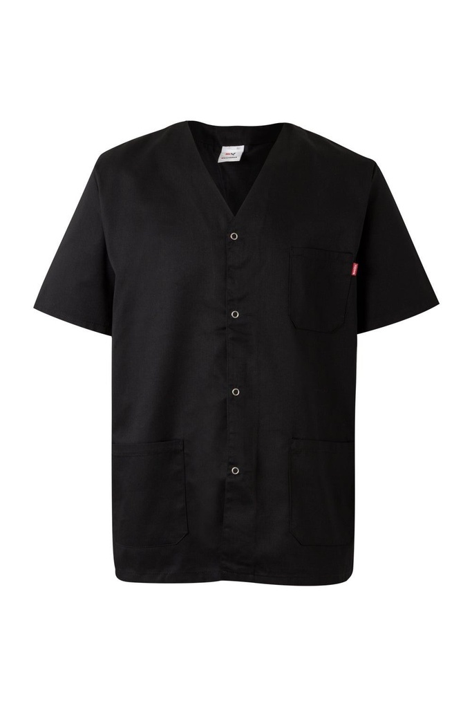 Fartuch medyczny z krótkim rękawem 535201 - BLACK 00