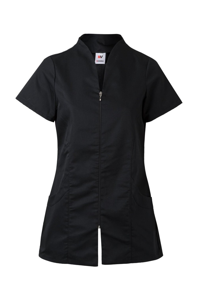 Fartuch medyczny z krótkim rękawem damska 535202 - BLACK 00
