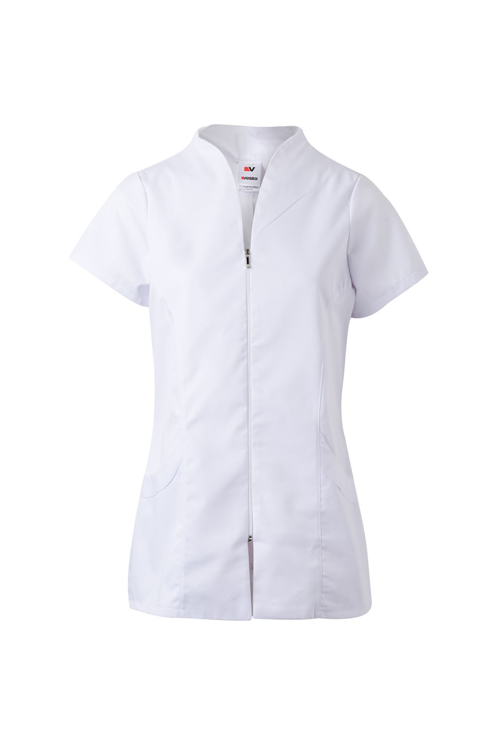 Fartuch medyczny z krótkim rękawem damska 535202 - WHITE 07