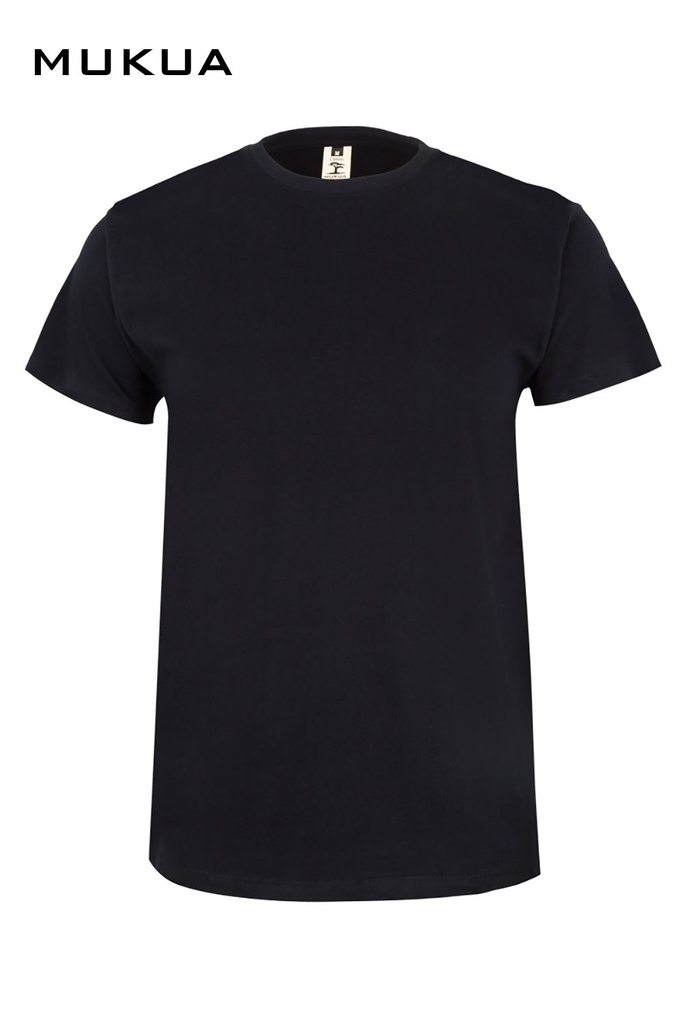 Koszulka z krótkim rękawem unisex MELBOURNE MK022CV - BLACK 200