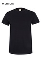 Koszulka z krótkim rękawem unisex MELBOURNE MK022CV - BLACK 200