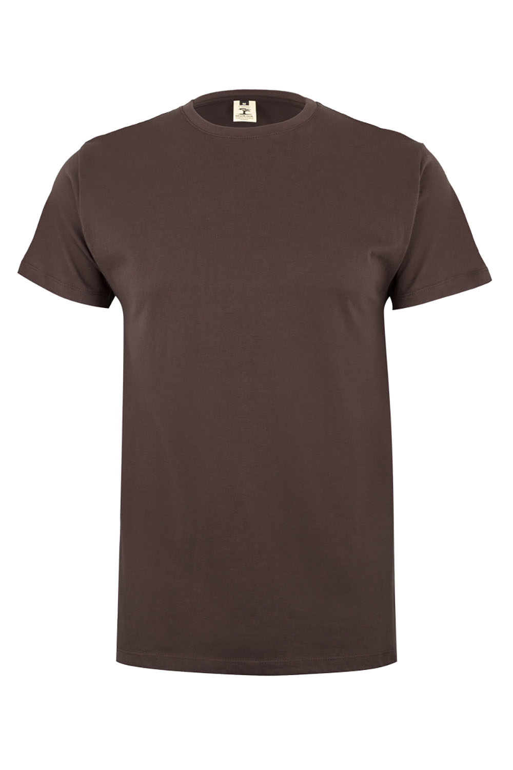 Koszulka z krótkim rękawem unisex MELBOURNE MK022CV - BROWN 104