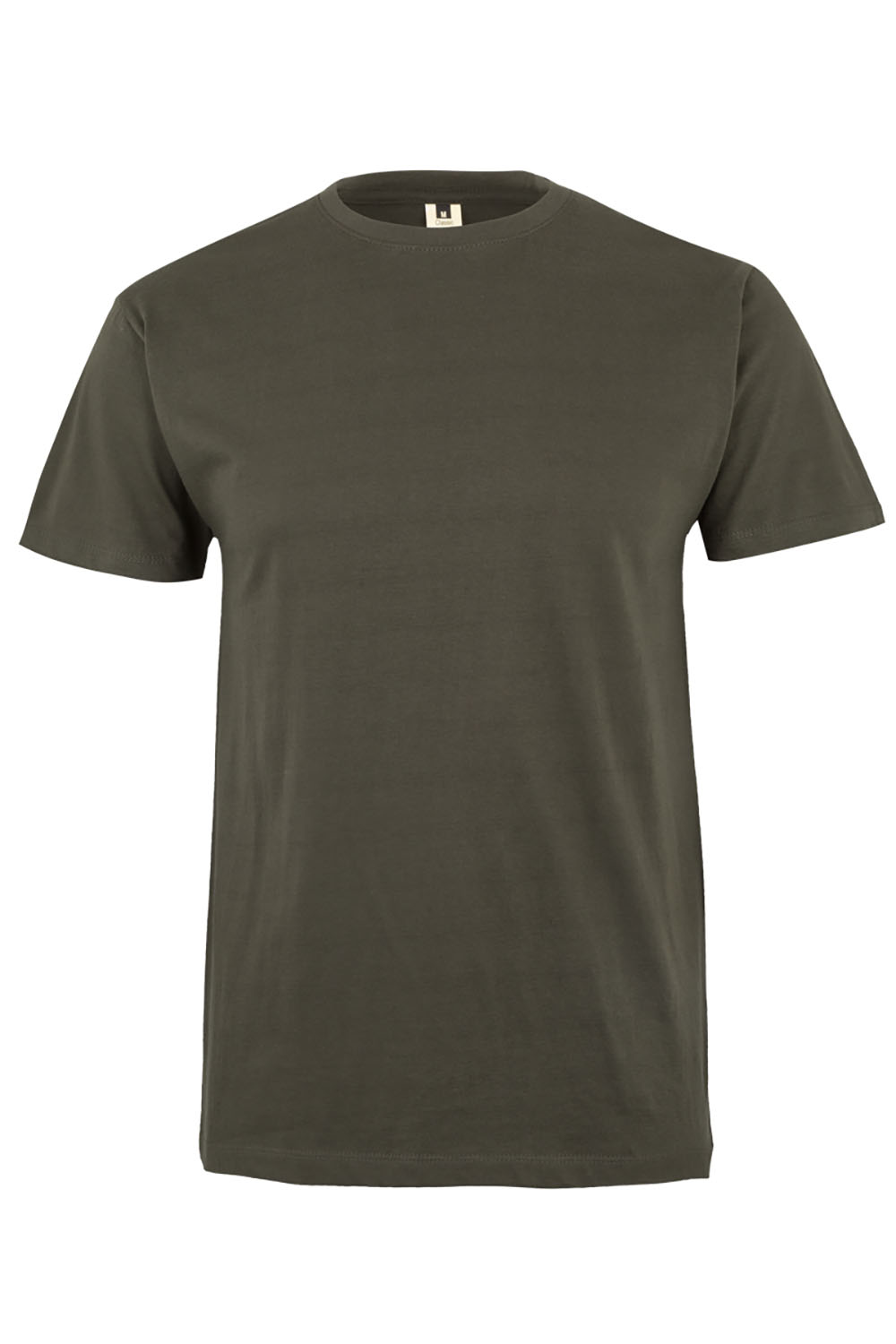 Koszulka z krótkim rękawem unisex MELBOURNE MK022CV - KHAKI GREEN 601