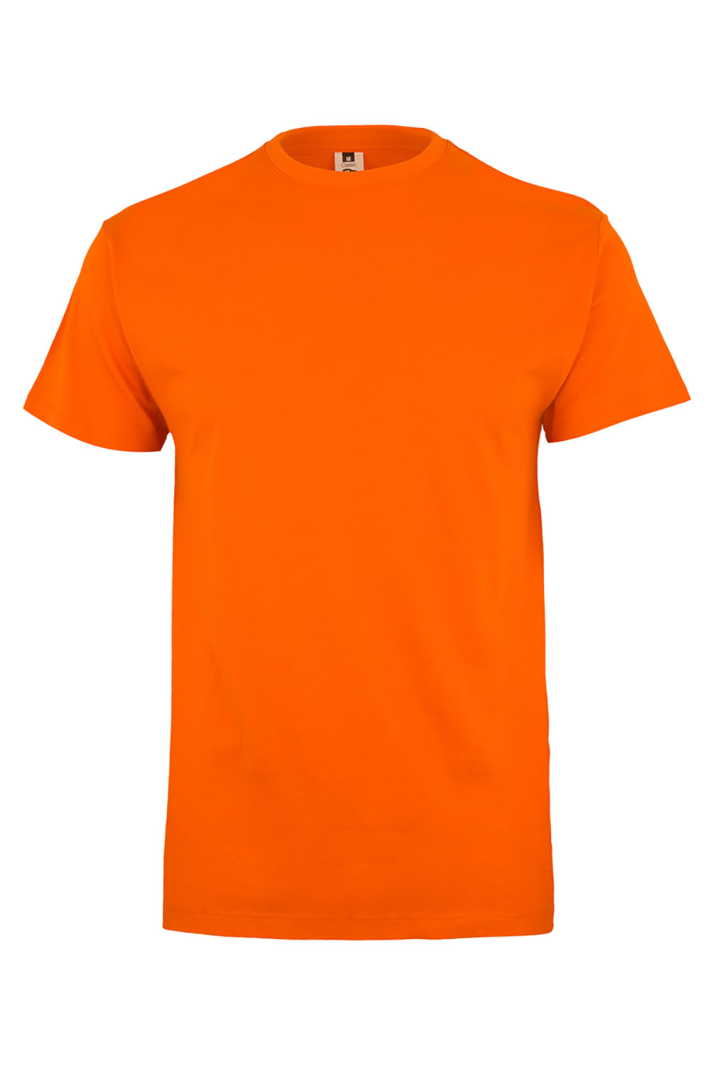 Koszulka z krótkim rękawem unisex MELBOURNE MK022CV - ORANGE 301