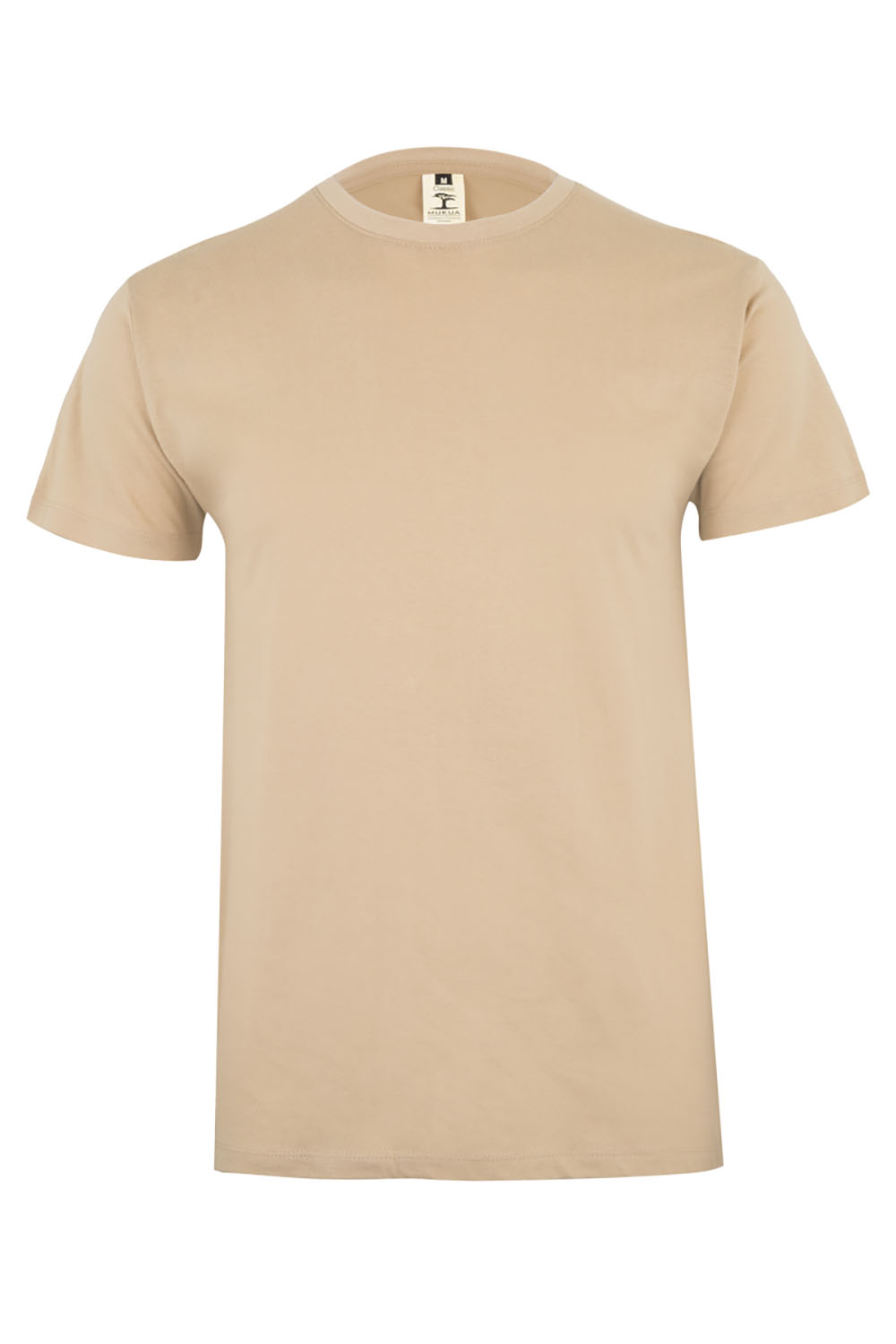 Koszulka z krótkim rękawem unisex MELBOURNE MK022CV - SAND 103