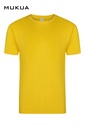 Koszulka z krótkim rękawem unisex MELBOURNE MK022CV - YELLOW 300