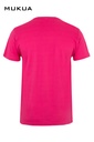 Koszulka z krótkim rękawem unisex PALM MK023CV - FUCHSIA 406