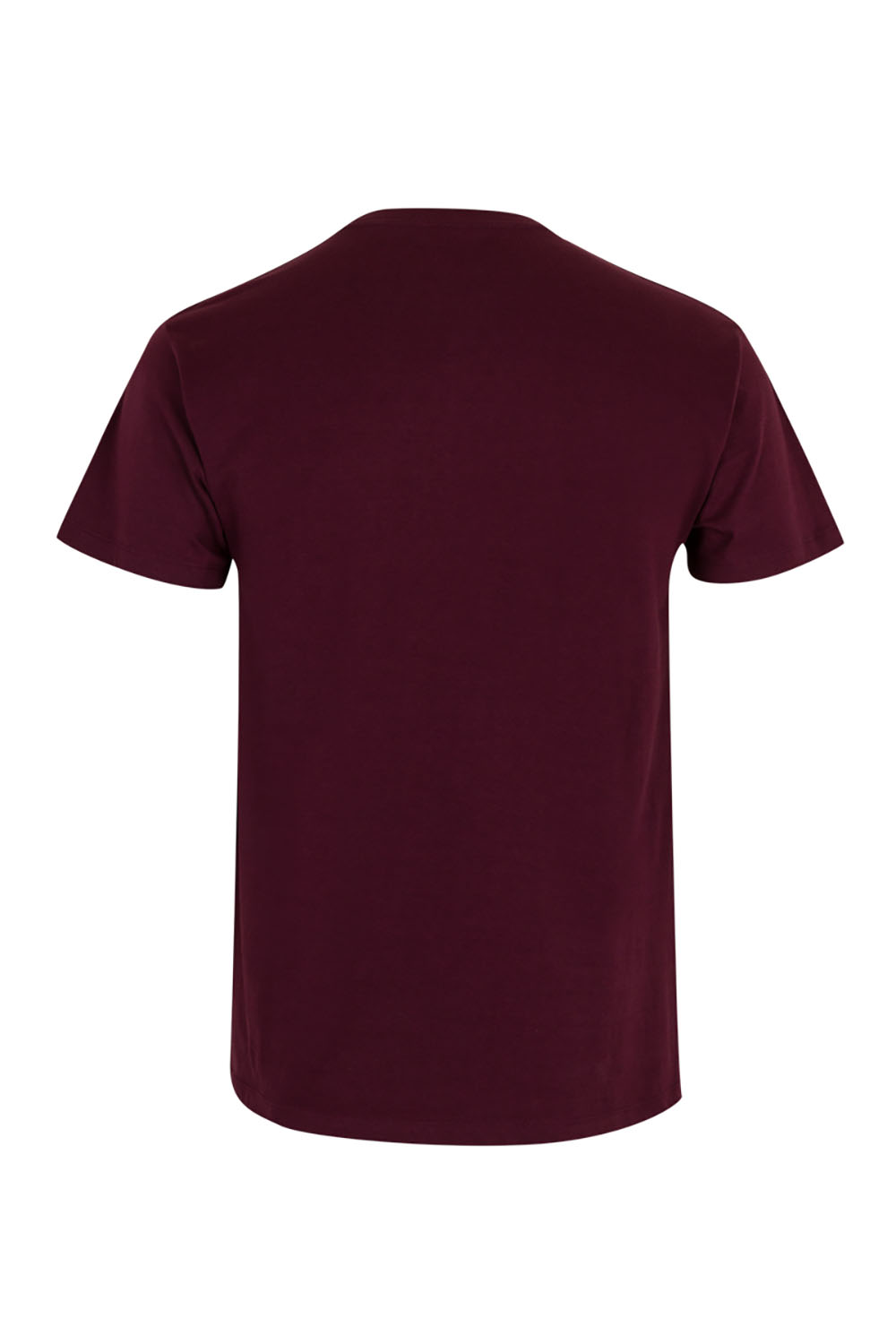 Koszulka z krótkim rękawem unisex PALM MK023CV - WINE 403