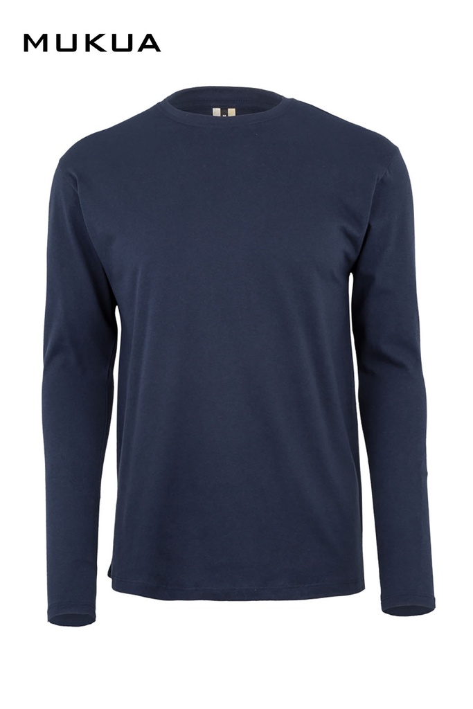 Koszulka z długim rękawem unisex PARADISE MK156CV - NAVY 500