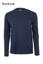 Koszulka z długim rękawem unisex PARADISE MK156CV - NAVY 500