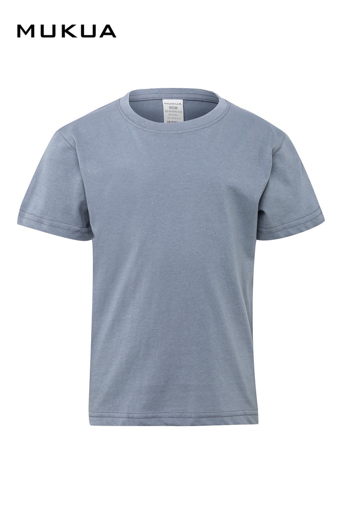 Koszulka z krótkim rękawem dla dzieci MELBOURNE KIDS MK175CV - BLUE FOG 509